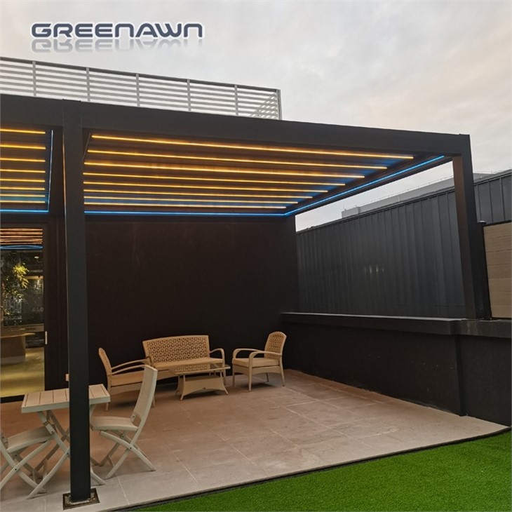 Diy Modern Garden Louvered Pergola